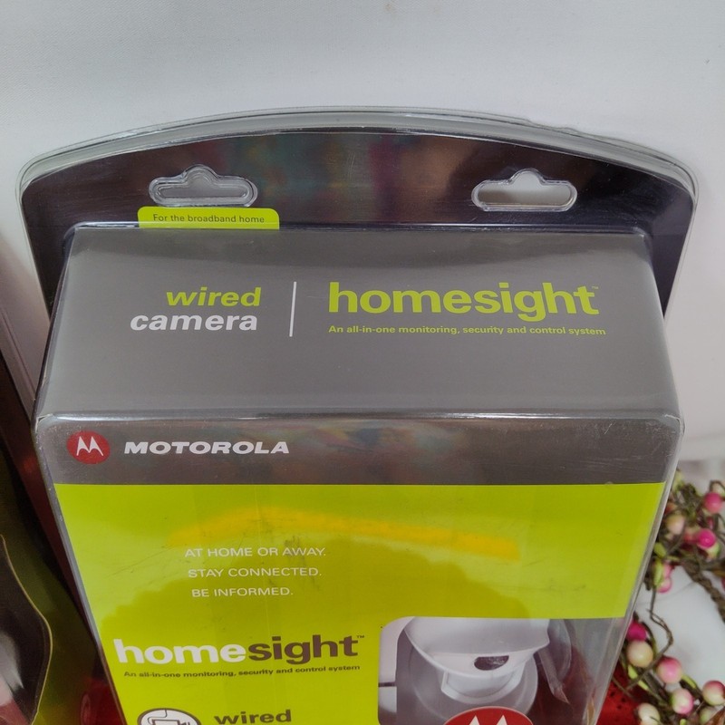 2X NEW Motorola HomeSight Monitoring Security Control System Wired Camera HMVC30 gallery