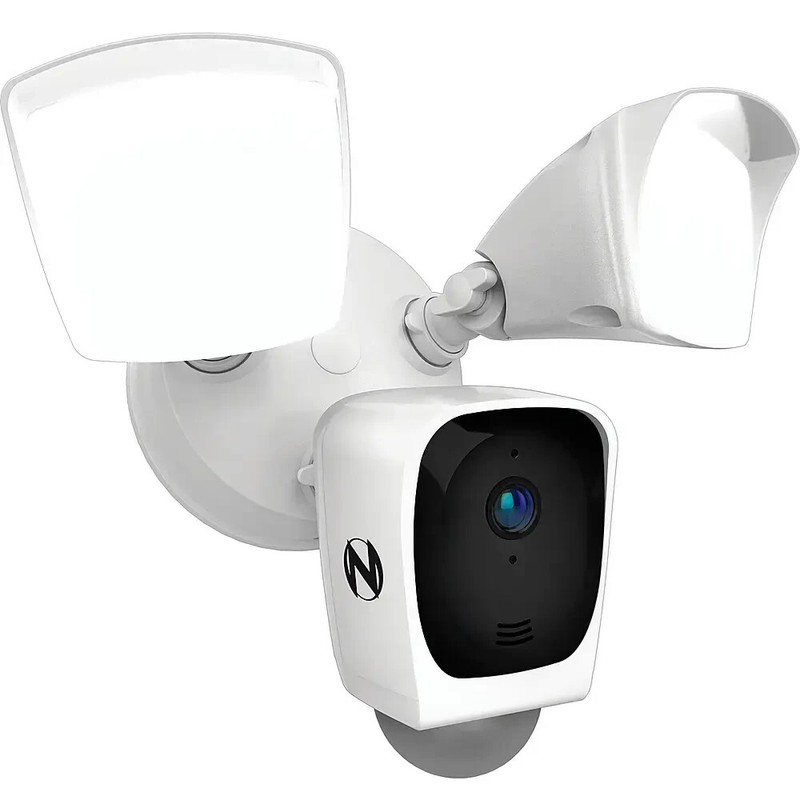 Night Owl Outdoor Wired Floodlight Deterrence 3MP HD+ Camera with 2-Way Audio