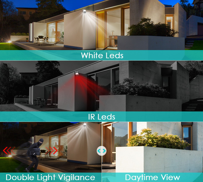ip camera 8MP 4K 8x Hybrid Zoom 2.8+12mm Dual Lens WiFi,Audio & Video Security. gallery