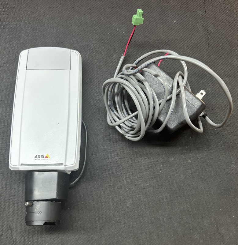 Axis Communications P1344 Network Security Camera and Lens f=3.0-8mm 1:1.2 1/3″