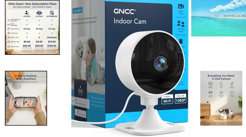 Smart Pet & Baby Monitor – 1080P HD Security Camera with Two-Way Communication gallery