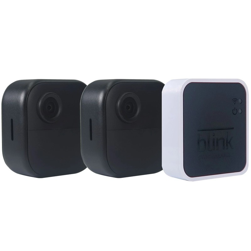 New Blink Outdoor 4 Black 1080p HD Wireless Smart Security 2 Camera System