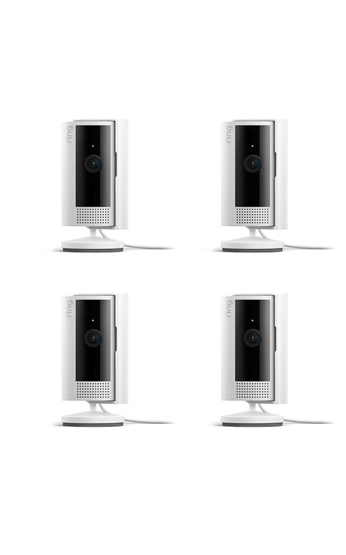 Indoor Cam, Home or Business Security in 1080P HD Video, 4-Pack, White gallery