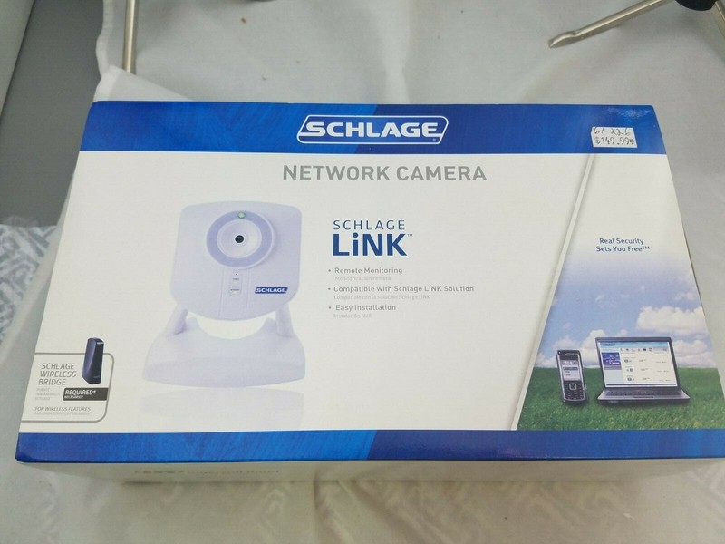 SCHLAGE LINK WCE100 WIRED NETWORK CAMERA