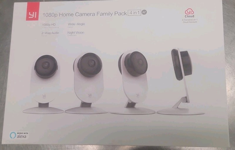 YI Y20 B01CW4CEMS 1080p Indoor IP Security Surveillance System with…