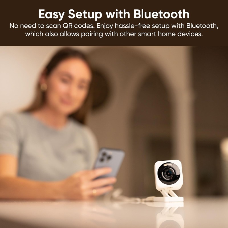 WYZE Cam v4, 2.5K HD WiFi Smart Home Security Camera, Indoor/Outdoor, Pet/Bab... gallery