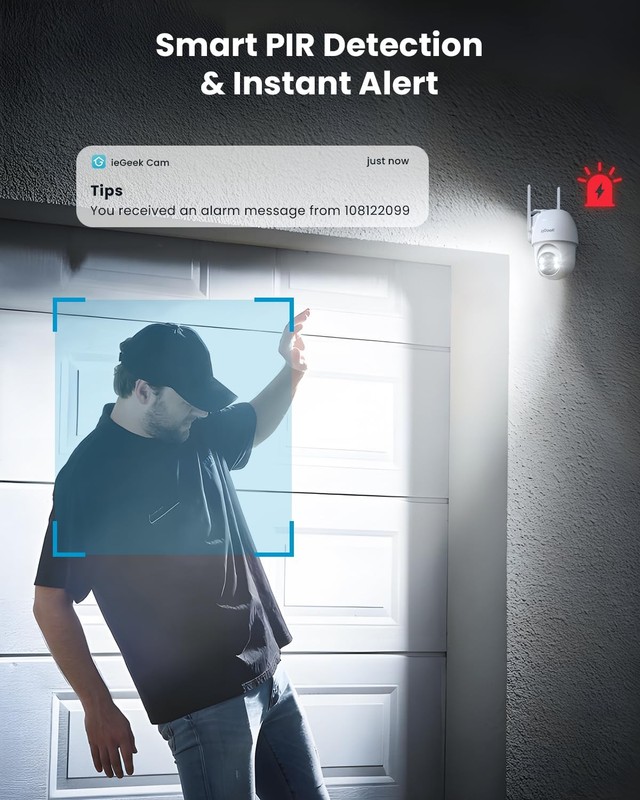 Camara De Seguridad Solar Với Vision Nocturna A Color Y Sensor Pir Lujo gallery