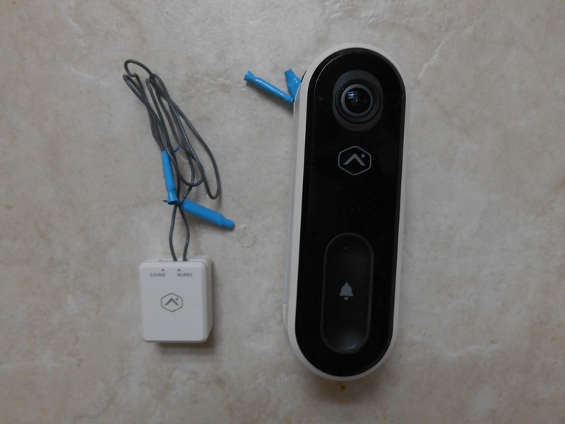 Alarm.com ADC-VDB770 WiFi Video Doorbell Camera Tested Preowned