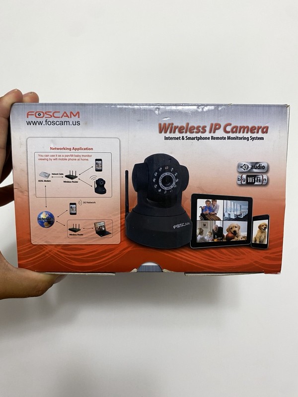 Foscam FI8910W Wireless IP Camera w/ Two-Way Audio, Tilt, & Night Vision gallery