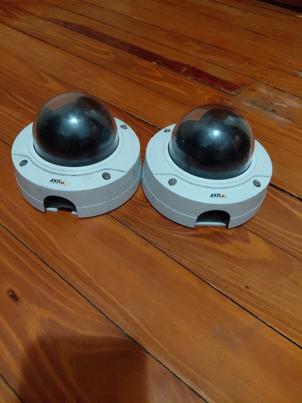 (2) AXIS Communication Security Surveillance Cam Camera Untested For Parts gallery
