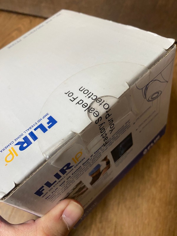FLIR PE133E 3MP Fixed HD IP Weatherproof Dome Camera with Night Vision gallery