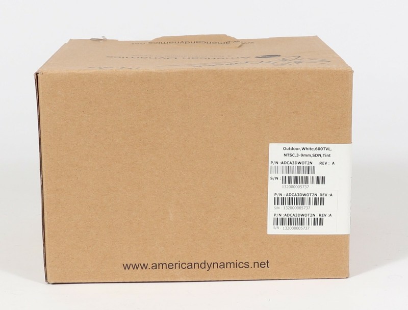 New American Dynamics ADCA3DWOT2N Outdoor White 600TVL NTSC 3-9mm SDN Tint gallery