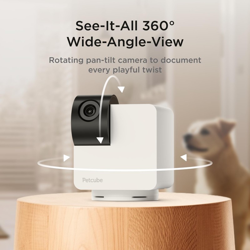 Petcube Cam 360 The Pack of 2 Camera | Ultimate Interactive WiFi Pet and Home... gallery