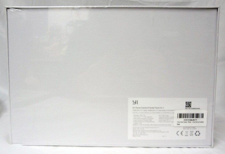 Brand New YI 4 Piece Home Wide Angle Security Video Camera Set 720p HD Sealed gallery