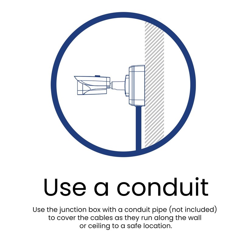 Home Improvement Outdoor Security Camera Junction Box, Waterproof Electrical ... gallery