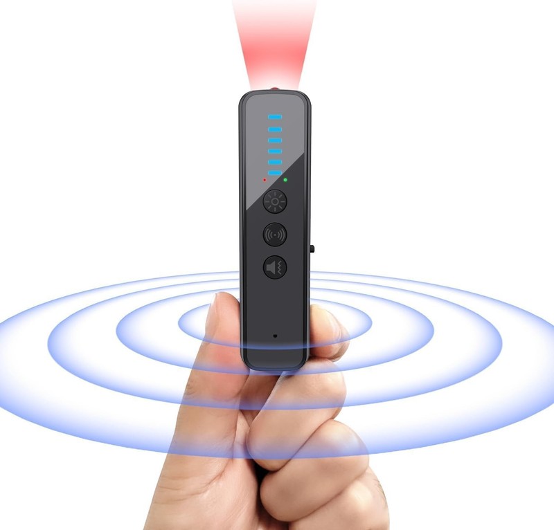 Upgraded Hidden Camera Detector - AI-Powered Anti-Spy Device, GPS Tracker & B... gallery