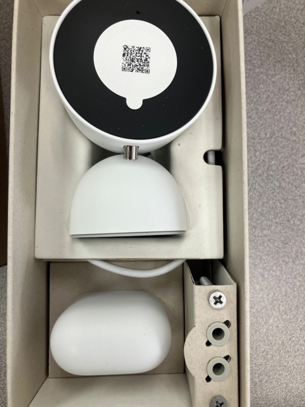 Google Nest Cam Indoor Wired 3rd Gen 2K HDR Night Vision Secure Cam Snow GA09973 gallery