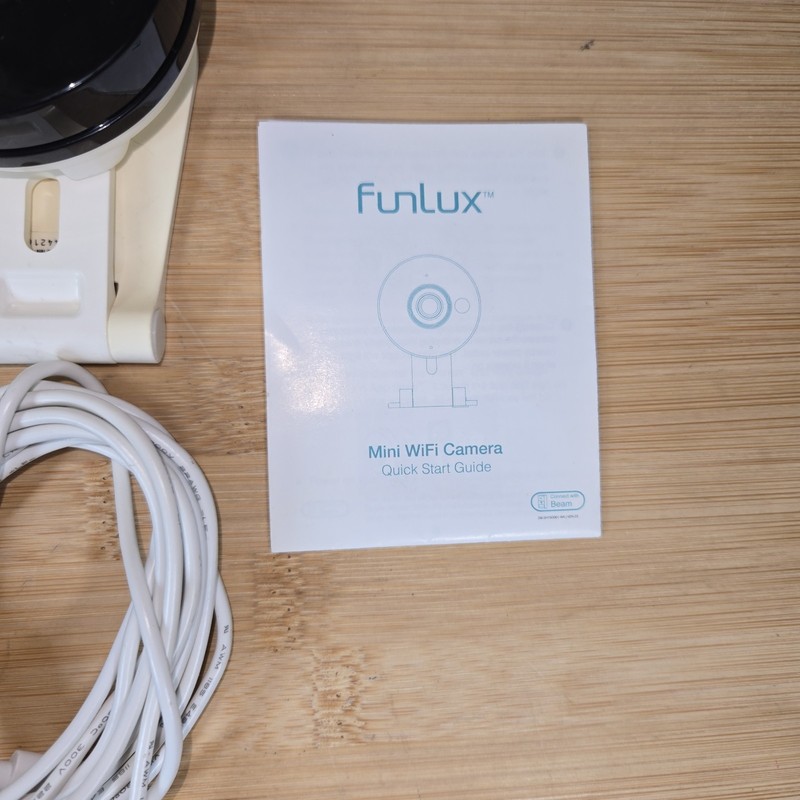 LOT OF 3 FUNLUX ZH-IXY1D Wireless Indoor Video Security Camera A6 gallery