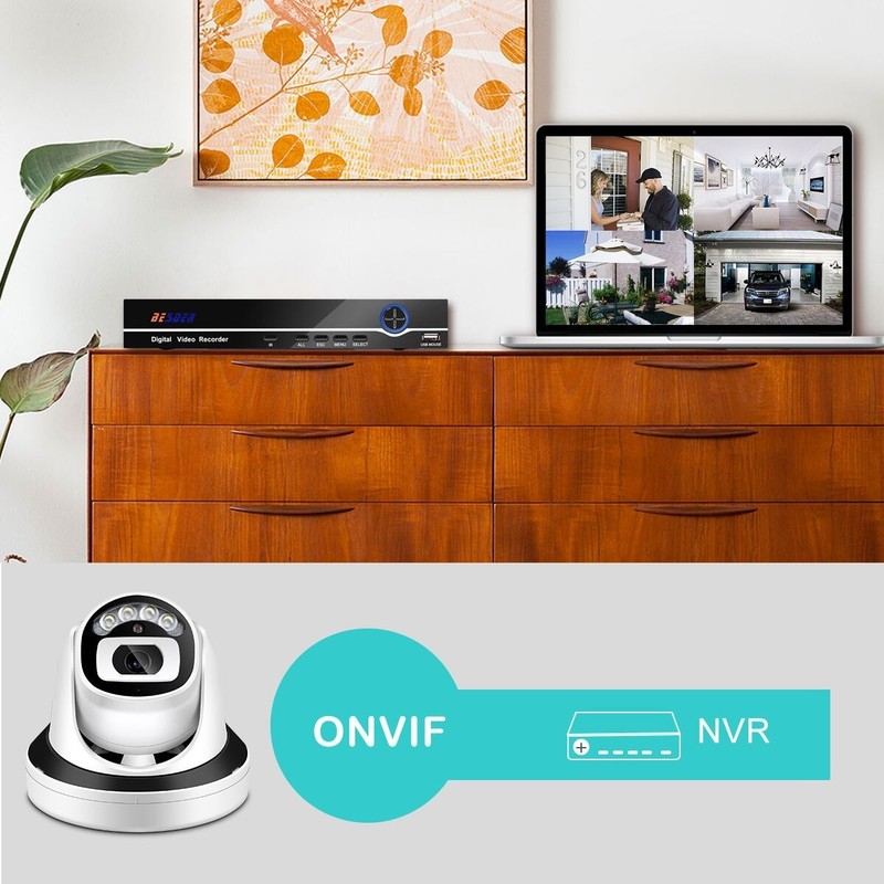 5MP Wireless Wifi SmartCam Ai Human Alert Infrared Night IP Security CCTV Camera gallery
