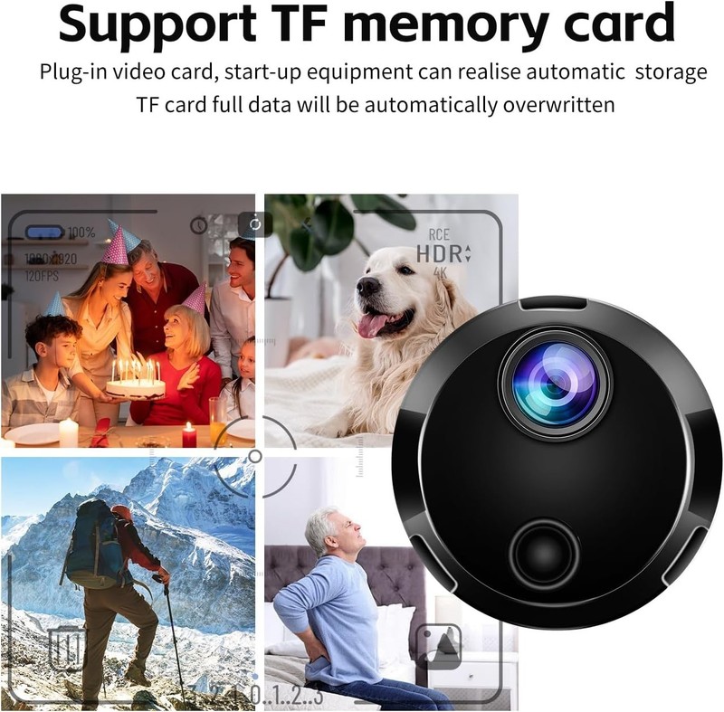 Mini WiFi Camera Wireless 1080P HD Night Cam Motion Detection Security 2025 New gallery