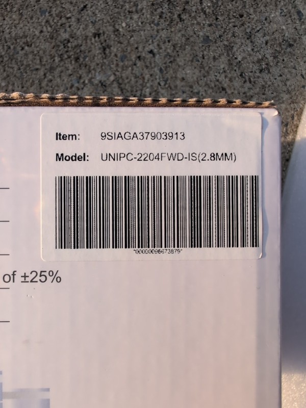 WGCC IP POE 2.8mm Dome Camera. ONVIF Compliant Network IP Camera. 2 Available. gallery