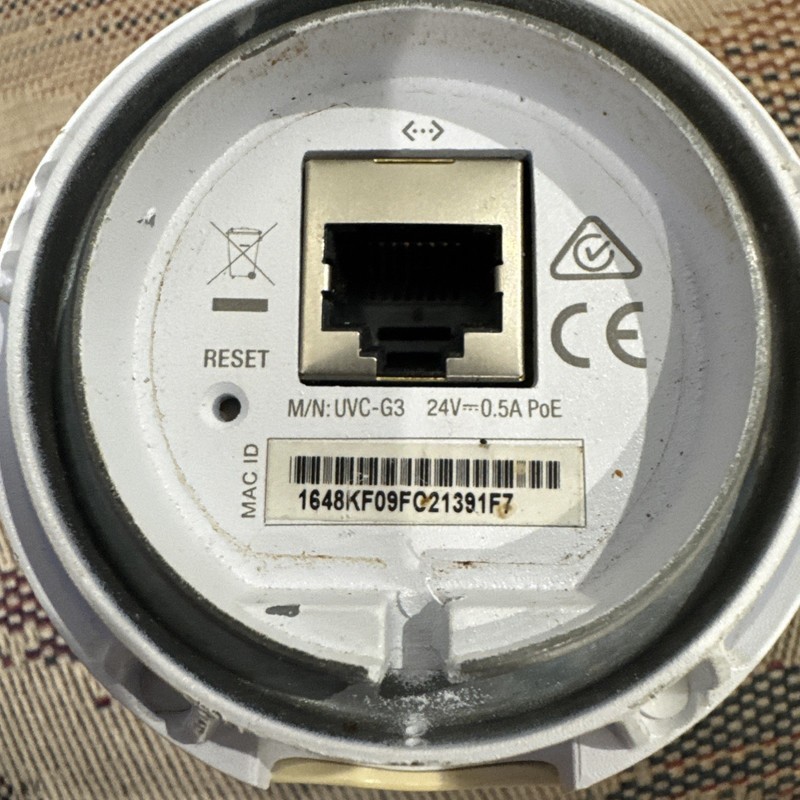 UniFi Protect UVC-G3-Bullet Indoor/Outdoor Security Camera *parts Only* gallery