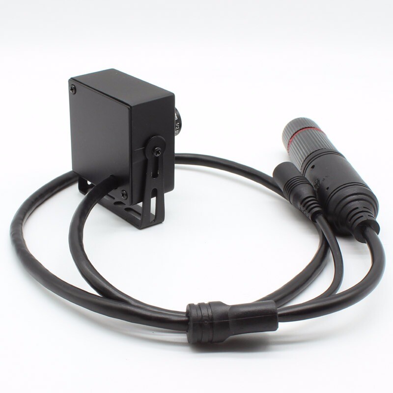 POE Mini HD Audio CCTV 3MP 1080p Network IP Camera Black light H.265+ ONVIF gallery