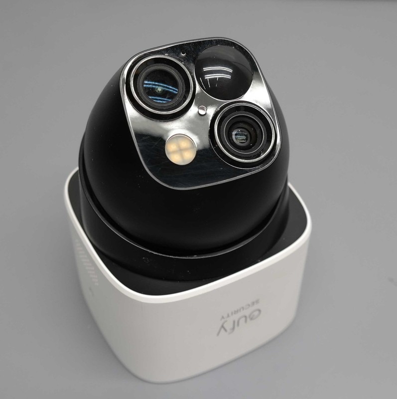 eufy S340 T81701W1 Outdoor Solar Powered 3K PTZ Security Camera - White gallery