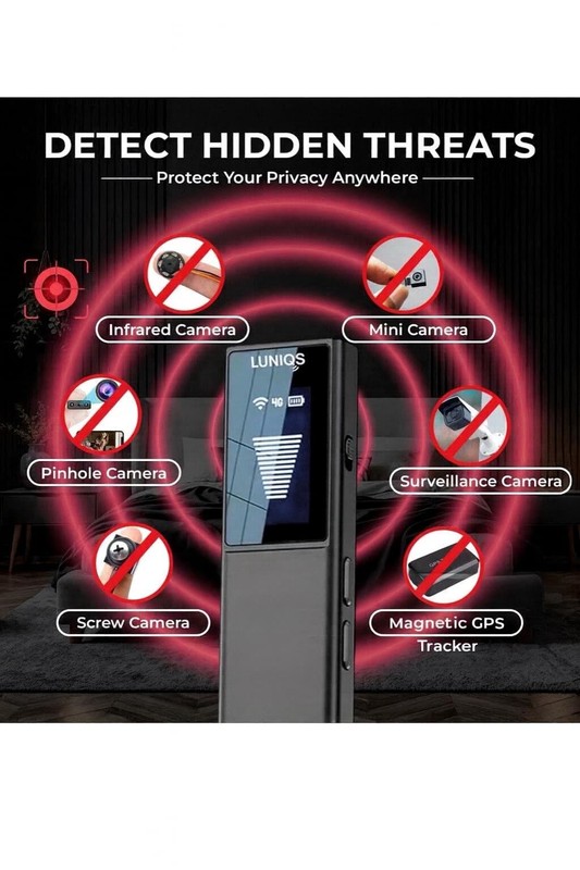 Hidden Camera Detector Bug Spy Finder GPS Tracker RF Scanner Travel Office gallery