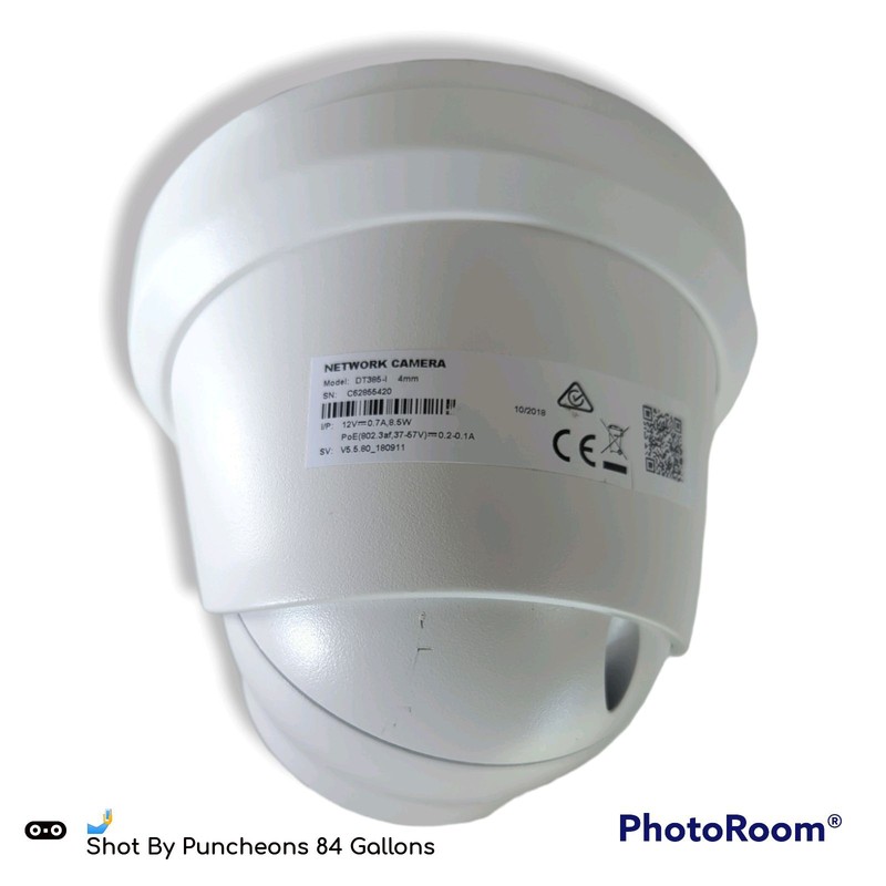 DT385-I Ultra HD 4K 8MP Outdoor Security PoE IP Camera Dome Night Vision MicroSD gallery