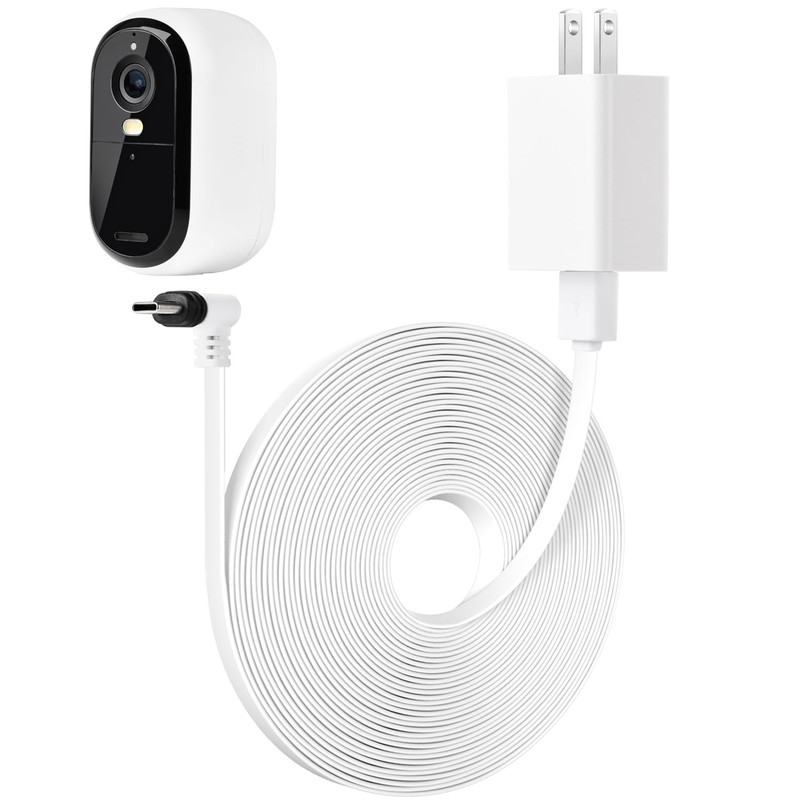 25FT Power Cable Compatible with Arlo Essential 2K Outdoor Security Camera (2Nd gallery