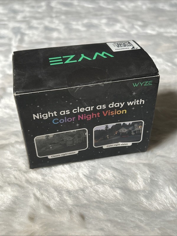 Wyze Cam OG 1080p Color Night Vision Spotlight Black Wi-Fi Smart Sealed gallery
