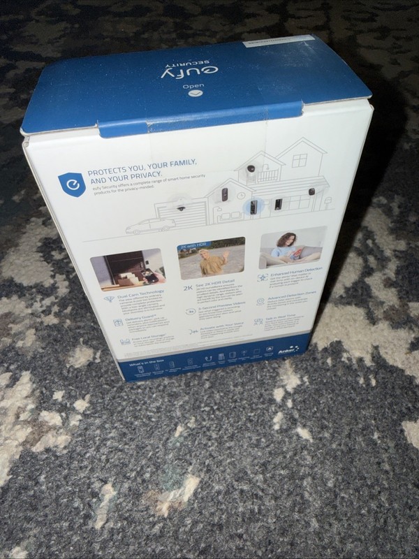 Eufy by Anker Dual Camera Double Security- 2K Full HD Video Doorbell*New gallery