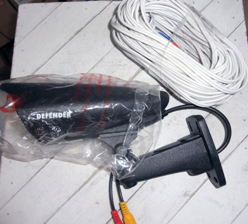 NEW - Defender 21004 Wired Security Camera with BNC Cable gallery