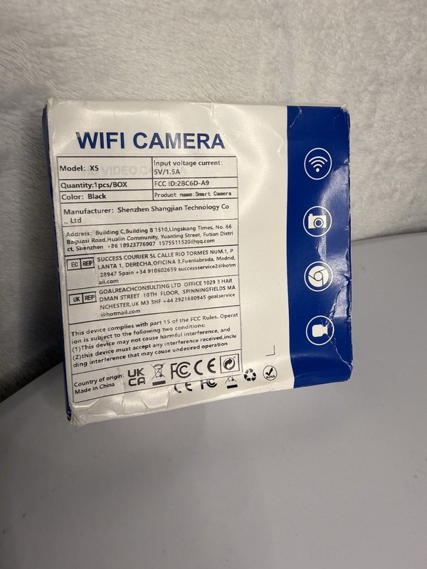 Mini wi-Fi camera With Charger And Manual gallery