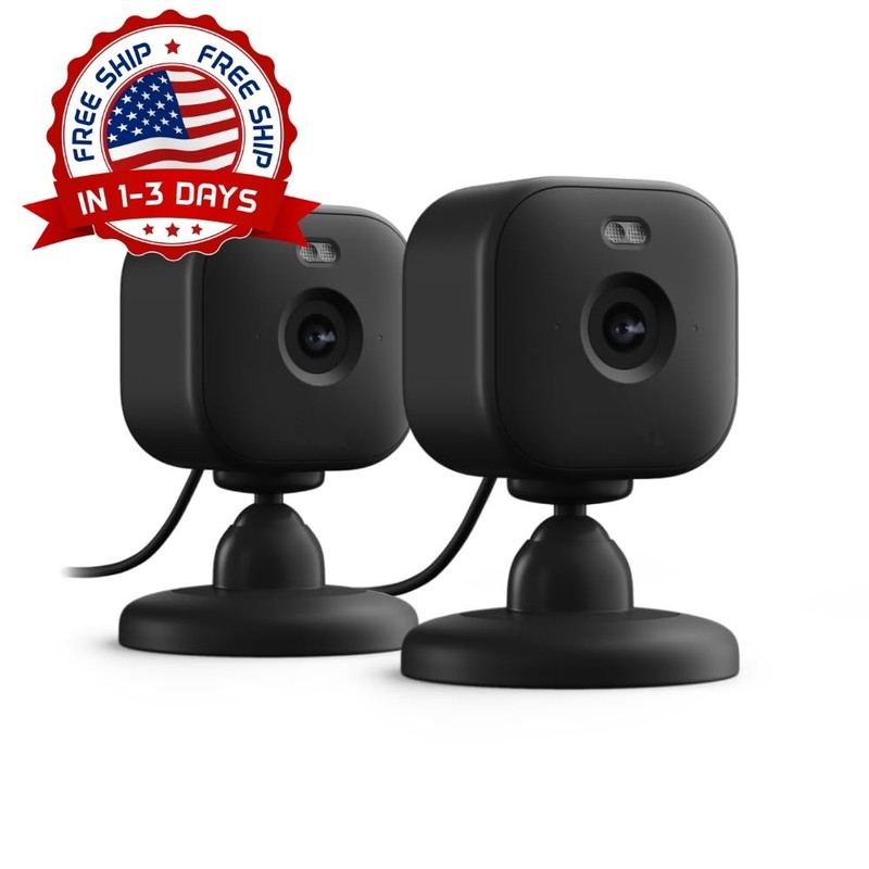 Seguridad para el hogar y cámaras con video HD y vista nocturna a color, NEW US