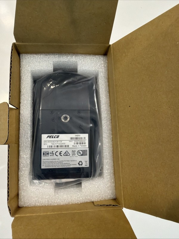 New Pelco IXE53 SRX ENH3 BOX 5M ICS Black Security Camera gallery