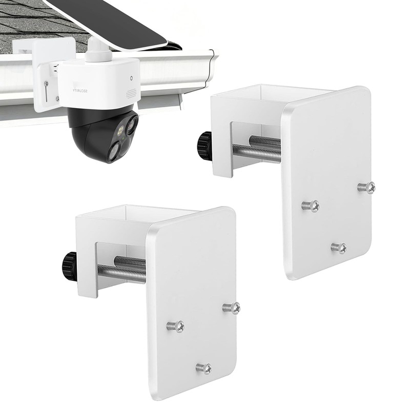 2 Pack Gutter Mount Bracket Compatible with Eufy Security SoloCam S340/E30/E4…