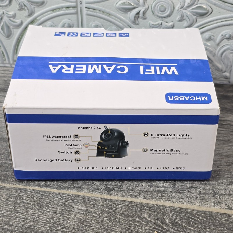720P Wifi Bakcup Camera-Wireless Magnetic Reversing Camera with Rechargeable Bat gallery