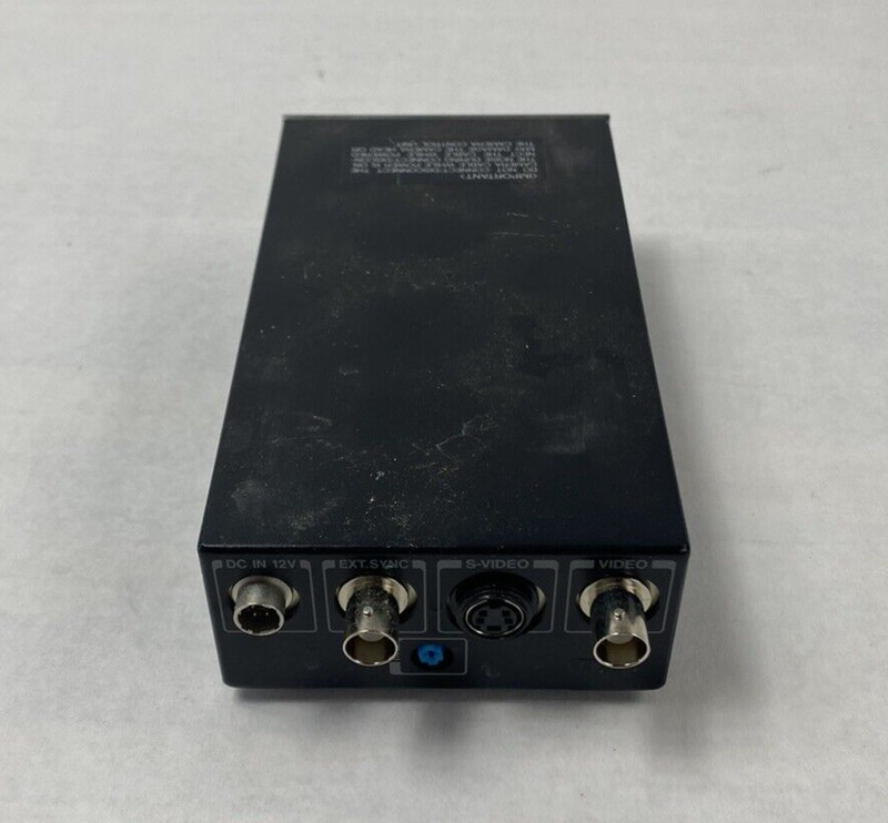 Elmo UN411E CCD Color Camera Untested No AC Adapter gallery