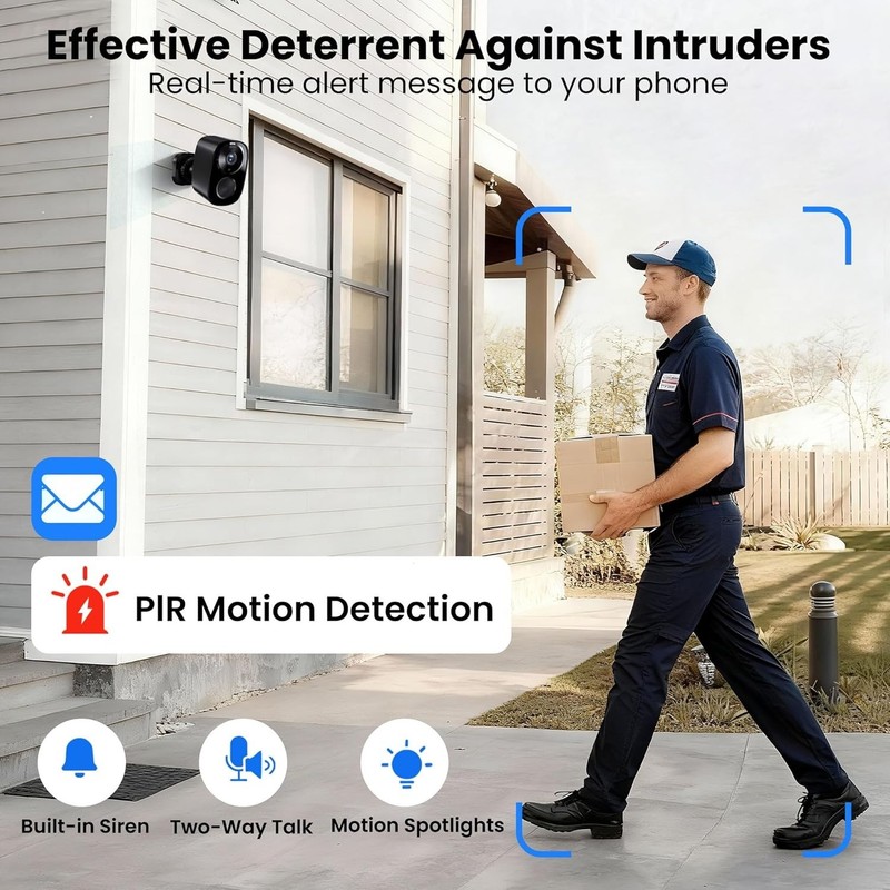 Full-Color Night Vision Security Camera: Wireless, Cloud Storage & Motion Alerts gallery