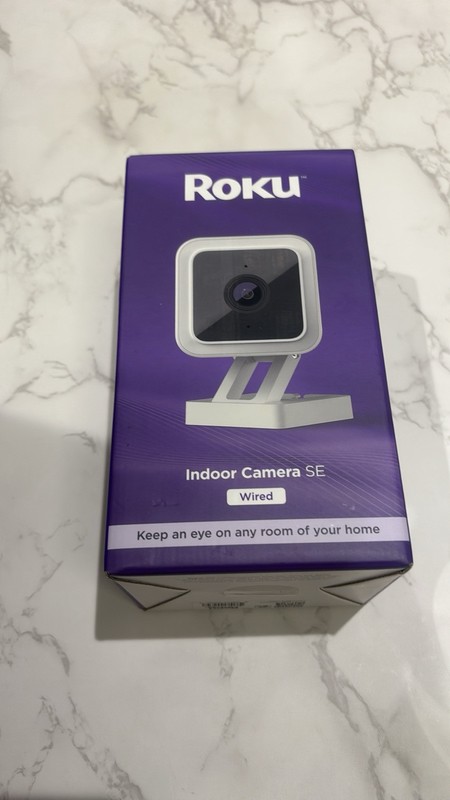 Roku Indoor Camera SE WiFi Connected, Smart Home Wired Security Surveillance gallery