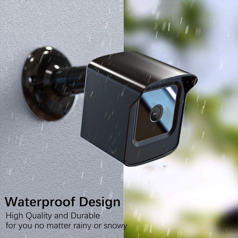Weatherproof Mount for Wyze Cam V4/V3 - 360° Adjustable Wall Bracket, 2 Pack gallery