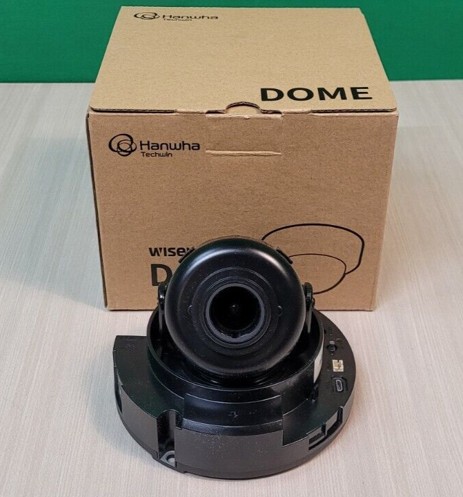 U52598 Hanwha Techwin Wisenet XNDL6080 Network Dome Camera CAMERA ONLY G2U