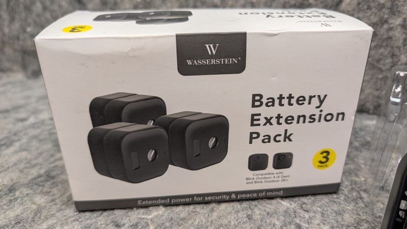 3 Pack Wasserstein AA Battery Extension Pack Compatible with Blink Outdoor 4 gallery