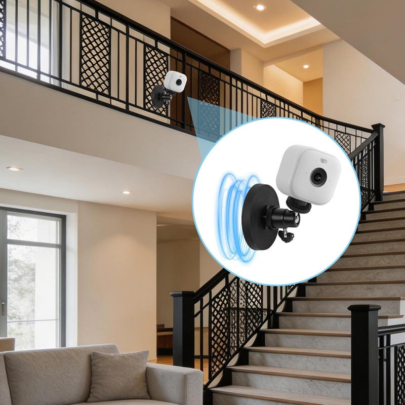 Magnetic Camera Mount Bracket for Blink & Eufy - 2 Pack, No-Drill, 360° Adjustab gallery
