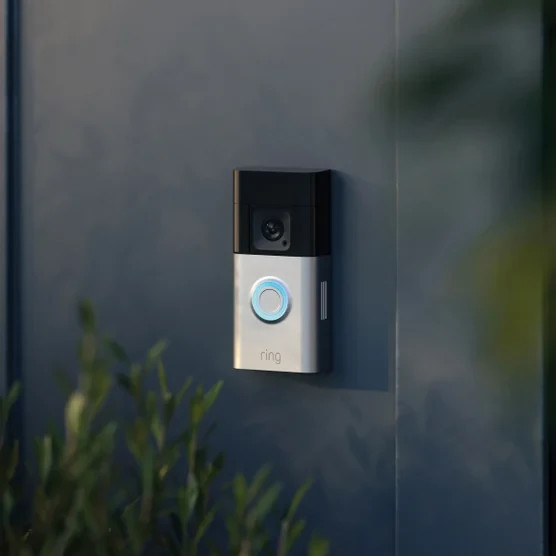 RING SMART VIDEO DOORBELL PRO SECURITY AND CAMERA SYSTEM HOME INDOOR PAN TILT ~ gallery