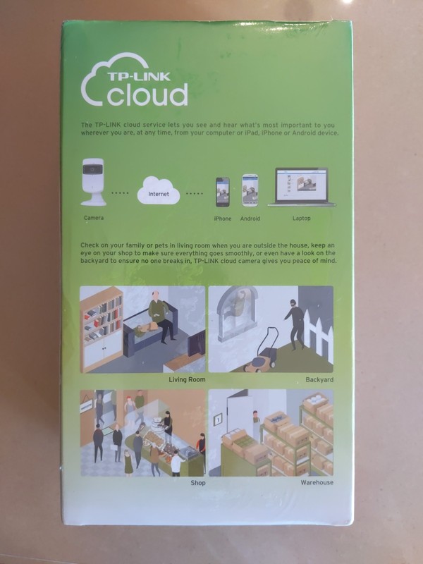 TP-LINK NC200 Cloud Camera, 300Mbps Wi-Fi - White - BRAND NEW! gallery