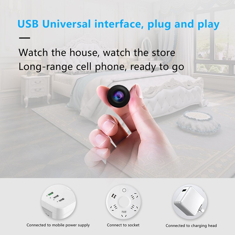 1080P HD Security Camera WiFi Plug-in Power Real Time Alert Home Monitoring New gallery