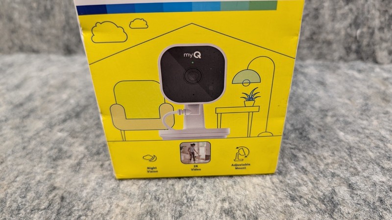 myQ Indoor Plug-in Security Camera Gen 2 – 2K Smart Wi-Fi Camera Night Vision gallery
